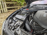 RamAir Performance Foam Cold Air Intake Kit With Carbon Lid - BMW / F2X / F3X / B58 / 340i / 440i / M240i by RamAir JSK-249-BK