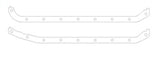 Cometic GM SB2.2 Small Block V8 .060in AFM Oil Pan Gasket Kit by Cometic CGS-C5553-060