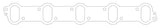Cometic 1992+ Dodge 8.0L Viper .039in Fiber Intake Manifold Gasket by Cometic CGS-C5827-039