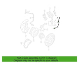 BMW Disc Brake Pad Wear Sensor - BMW / 1M / M3 34352283335