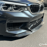 CarBahn Gloss Carbon Front Splitter - BMW / F90 / M5 by CarBahn CBF9X-8015