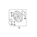 Power Brake Booster - Audi B9 Q5 /  SQ5 by Audi 80A612107A