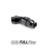 Nuke Performance Full Flow PTFE Hose End Fitting 45 Degree AN-8 by Nuke Performance 810-04-108