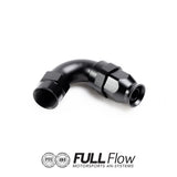 Nuke Performance Full Flow PTFE Hose End Fitting 120 Degree AN-8 by Nuke Performance 810-12-108