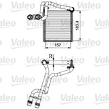 Heater Core - VW by Valeo 5C0819031-VAL