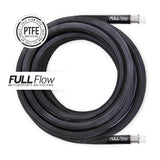 Nuke Performance Black Nylon PTFE Braided Fuel Hose