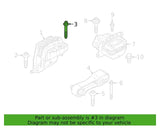 Genuine Engine mount bolt to engine bracket for F57 Mini 07129908650