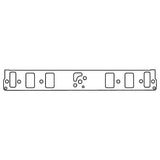 Cometic Holden 253 / 304 / 308 V8 .060in Fiber Intake Manifold Gasket by Cometic CGS-C15454-060