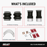 Air Lift Performance Coil to Air Upgrade Kit - Subaru WRX / STI (2015-21) by Air Lift Performance 83001