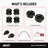 Air Lift Performance Coil to Air Upgrade Kit - Honda Accord 10th Gen (2018-24) by Air Lift Performance 83008