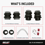 Air Lift Performance Coil to Air Upgrade Kit - Tesla Model 3 AWD (2017-23) / Model Y AWD (20-24) by Air Lift Performance 83009