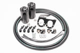 Radium Engineering Nissan R35 GT-R Dual Catch Can Kit CCV Fluid Lock by Radium Engineering RAD20-0555-FL