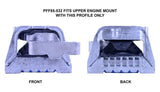 Powerflex Upper Engine Mount Inserts - VW/Audi / Mk5 / Mk6 / Golf / Passat / A3 by Powerflex PFF85-532