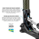 Nuke Performance Hydraulic Handbrake DriftSpec Pro, Carbon Kevlar 360/460mm