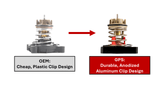German Performance Solutions Audi 3.0T Gen 2 (CREC) Thermostat Housing by German Performance Solutions A-30T-G2-TA