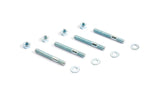Cometic Carburetor Studs 2 1 / 2in Zinc Plated - Set of 4 With Washers and Nuts by Cometic CGS-CF1002
