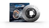 SHW Performance SHW Performance 96-98 Porsche 911 Carrera 4S 3.6L Right Front CDrilled Lightweight Brake Rotor PFR44610