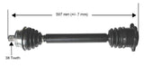 Axle Assembly Front Left - VWAudi 2.8L V6 FWD B5 Passat A5 | 8D0407451QX