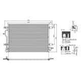 Air Conditioning Condenser - VW/Audi