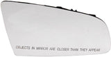Side Mirror Glass Right - Audi 8P A3 B6 A4 S4 C6 A6 S6 | 8E0857536J