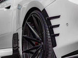 AutoTecknic Dry Carbon Rear Fender Arch Trim Set - G87 M2 by AutoTecknic ATK-BM-0055 // ATK-BM-0054