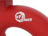 AFE 18-21 Kia Stinger V6-3.3L BladeRunner Alum Hot/Cold Charge Pipe Kit Red by AFE 46-20504-R