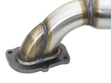 aFe POWER 14-18 Chevrolet Corvette C7 & Z06 Twisted Steel 3in 304 Stainless Steel Mid Pipe w/ Cat by AFE 48-34130-1YC