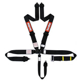 RaceQuip L & L 5pt Ratchet Harness Black by RaceQuip RQP813003