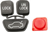 Rubber Button Insert for Alarm Remote - Volvo by URO Parts 9166200I-URP