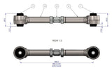 Superpro 23-24 Toyota Sequoia HD Adjustable Upper Trailing Arm Set by Superpro SPRTRC1138
