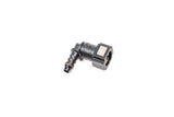 Radium 5/16in SAE Female to 90deg 5/16in Barb by Radium Engineering RAD14-0585