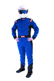 RaceQuip Blue Chevron-1 Suit - SFI-1 by RaceQuip