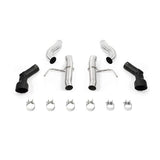 Mishimoto Chevrolet Camaro 2.0T/V6 Dual-Tip Race Axle-Back Exhaust, Black