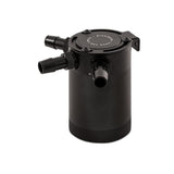 Mishimoto Compact Baffled Oil Catch Can, 3-Port, Black