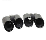 Racing Dynamics Sport Quad Style Tailpipe Tips (Black) - Porsche 991 911 3.6L/3.8L by Racing Dynamics 991-08-00-325B