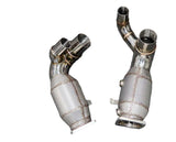 Racing Dynamics Racing Dynamics Catted By-Pass Pipes w/ Heat Shield - Porsche / 991 / 3.0 (2017-2019) 991.08.00.250