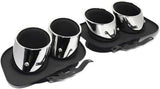 Racing Dynamics Tail Pipe Tips (Chrome) - Porsche 992 911 by Racing Dynamics 992-08-00-620