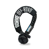Mishimoto Borne Off-Road Soft Shackle, 1/2", Black