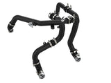 aFe 21-23 Ford Bronco V6-2.7Ltt BladeRunner Alum Hot &amp; Cold Charge Pipe Kit - Black by AFE 46-20584-B