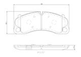 Brembo OE PRIME Ceramic Brake Pads (Front) - Porsche