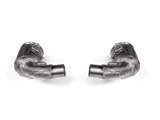 Akrapovic Porsche 911 Turbo/Turbo S (992.1) Link Pipe Set w/Catalytic Converter (SS) by Akrapovic L-PO/SS/4