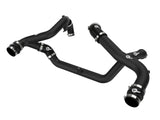 aFe 22-23 Ford Explorer BladeRunner Aluminum Hot and Cold Charge Pipe Kit - Blk by AFE 46-20674-B