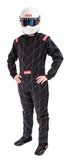 RaceQuip Black Chevron-1 Suit - SFI-1 by RaceQuip
