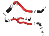 AFE 18-21 Kia Stinger V6-3.3L BladeRunner Alum Hot/Cold Charge Pipe Kit Red by AFE 46-20504-R