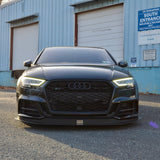 CJM Industries Audi 8V S3 Facelift Front Chassis Mounted Splitter - Gen2 - (2017-2020)