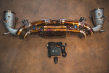 Valvetronic Porsche 992 Carrera / Turbo Valved Sport Exhaust System by Valvetronic POR.992.TUR.VSES.TI