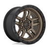 Fuel Wheels D702 Ammo 18" 6x139.7 Matte Bronze Black Bead Ring - 18x9 et-12 / 6x139.7 / cb106.1