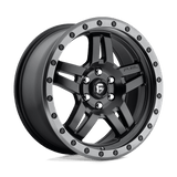 Fuel Wheels D557 Anza 18" 6x120 Matte Black Gun Metal Ring by Fuel Offroad D55718809455