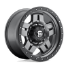 Fuel Wheels D558 Anza 18" 5x150 Matte Gun Metal Black Bead Ring - 18x9 et20 / 5x150 / cb110.1