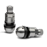 Apex Low Profile Metal Valve Stems (Non-TPMS Compatible) by Apex Wheels HW-APX-VALVE-AN